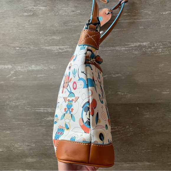 NWT Disney Dooney and Bourke Epcot Re-imagined Crossbody Bag Purse 2023/2024 - Picture 7 of 10